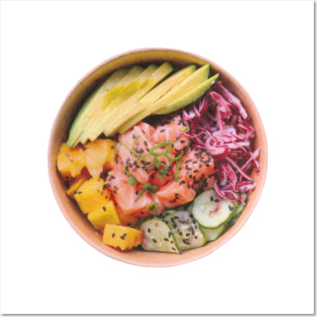 Hawaiian Poke Phot Art Wall Art by Food Photography